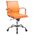 Кресло руководителя Бюрократ CH-993-LOW оранжевый
