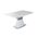 Стол раскладной Madison (140+40 см) испанская керамика белый