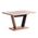 Стол обеденный раскладной VOX, 132-172x85x75,5 см, бежевый/черный