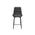 Барный стул Алст К крутящийся темно-серый / черный