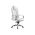 Компьютерное кресло Damian white / satin chrome