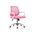 Компьютерное кресло Ergoplus pink / white