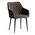 Компьютерное кресло BREMO (mod. 708) ткань/металл, 58х55х83 см, высота до сиденья 48 см, темно-серый barkhat 14/черный темно-серый/черный