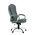 Кресло Barneo K-9950 серая ткань, газлифт 3кл серый/хромированный металл