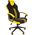Кресло игровое Chairman Game 26 желтый, черный