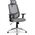 Кресло компьютерное HLC-1500H серый, хром