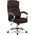 Кресло руководителя BX-3001-1 коричневый, хром