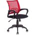 Купить Кресло офисное Бюрократ CH-695N красный, Цвет: красный/черный