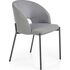 Купить Стул-кресло Halmar K373 серый, черный, Цвет: серый