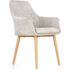Купить Стул-кресло Halmar K287 серый, бежевый, Цвет: серый