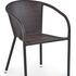 Купить Стул-кресло Halmar Midas темно-коричневый, Цвет: темно-коричневый