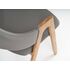 Купить Стул-кресло Halmar K247 серый, дуб медовый, Цвет: серый, фото 5