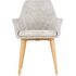 Купить Стул-кресло Halmar K287 серый, бежевый, Цвет: серый, фото 4