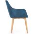 Купить Стул-кресло Halmar K287 темно-синий, бежевый, Цвет: темно-синий, фото 2