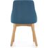 Купить Стул-кресло Halmar Toledo бирюзовый, дуб медовый, Цвет: бирюзовый, фото 3