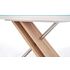 Купить Стол Halmar Nexus прямоугольный, металл, стекло, 160 x 90 см, Варианты цвета: белый, фото 5