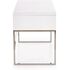Купить Стол письменный Halmar B32 прямоугольный, металл, МДФ, 120 x 60 см, Варианты цвета: белый, фото 5