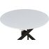 Купить Стол 2303-1 круглый, металл, МДФ, 100 x 100 см, Варианты цвета: белый, фото 2