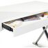 Купить Стол письменный Halmar B31 прямоугольный, металл, МДФ, 120 x 55 см, Варианты цвета: белый, фото 2