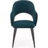 Купить Стул-кресло Halmar K364 темно-зеленый, черный, Цвет: темно-зеленый, фото 2