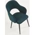 Купить Стул-кресло Halmar K364 темно-зеленый, черный, Цвет: темно-зеленый, фото 3
