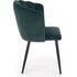 Купить Стул-кресло Halmar K386 темно-зеленый, черный, Цвет: темно-зеленый, фото 4