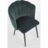 Купить Стул-кресло Halmar K386 темно-зеленый, черный, Цвет: темно-зеленый, фото 3