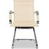 Купить Кресло для посетителей CLG-619 MXH-C бежевый, хром, Цвет: бежевый/хром, фото 2