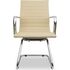 Купить Кресло для посетителей H-916L-3 бежевый, хром, Цвет: бежевый/хром, фото 2