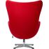 Купить Кресло Egg Chair, кашемир, красный, Цвет: красный, фото 3