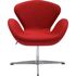 Купить Кресло Swan Chair, кашемир, красный, Цвет: красный, фото 2