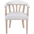 Купить Стул-кресло Tanner white leather белый, натуральный, Цвет: белый, фото 2