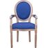 Купить Стул-кресло Volker arm фиолетовый, натуральный, Цвет: фиолетовый, фото 2
