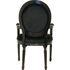 Купить Стул-кресло Diella black velvet черный, Цвет: черный, фото 3