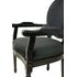 Купить Стул-кресло Diella black velvet черный, Цвет: черный, фото 5
