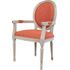 Купить Стул-кресло Diella оранжевый, натуральный, Цвет: оранжевый, фото 4