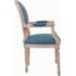 Купить Стул-кресло Diella синий, натуральный, Цвет: синий, фото 2