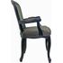 Купить Стул-кресло Gran arm black серо-коричневый, черный, Цвет: серо-коричневый, фото 2