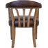 Купить Стул-кресло Tanner коричневый, натуральный, Цвет: коричневый, фото 4