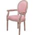 Купить Стул-кресло Volker arm розовый, натуральный, Цвет: розовый, фото 3