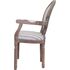 Купить Стул-кресло Volker arm серый, натуральный, Цвет: серый, фото 3