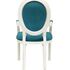 Купить Стул-кресло Volker arm white сине-зеленый, белый, Цвет: сине-зеленый, фото 4