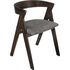 Купить Стул-кресло San серый, темное дерево, Цвет: серый, фото 6