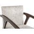 Купить Стул-кресло Lono серый, темное дерево, Цвет: серый, фото 3