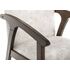 Купить Стул-кресло Lono серый, темное дерево, Цвет: серый, фото 5