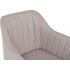 Купить Стул-кресло Mody светло-серый, хромированный , Цвет: светло-серый, фото 3