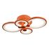 Купить Потолочная светодиодная люстра iLedex Ring A001/4 Orange