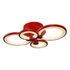 Купить Потолочная светодиодная люстра iLedex Ring A001/4 Red, фото 2