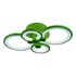 Купить Потолочная светодиодная люстра iLedex Ring A001/4 Green