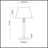Купить Настольная лампа Lumion Montana 4429/1T, фото 3